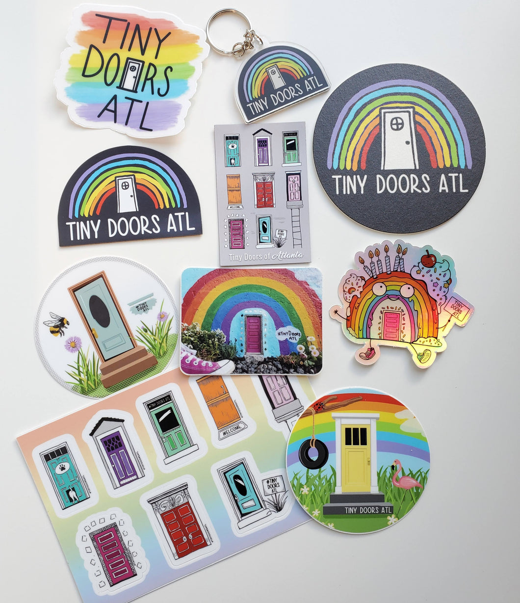 Stickers & Magnets & Fun Stuff pack! – Tiny Doors ATL